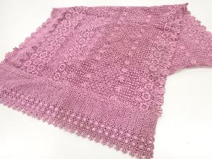 レース花模様ショール